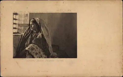 Judaika Ak Marokko, Istchi, Jeune femme juive