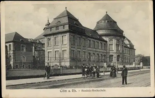 Ak Köln am Rhein, Handelshochschule