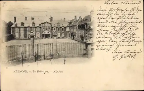 Ak Alencon Orne, La Préfecture