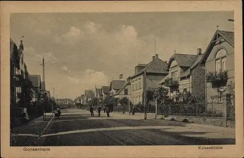 Ak Gonsenheim Mainz am Rhein, Kaiserstraße