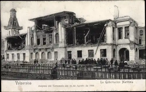 Ak Valparaíso Chile, La Gobernacion Maritima