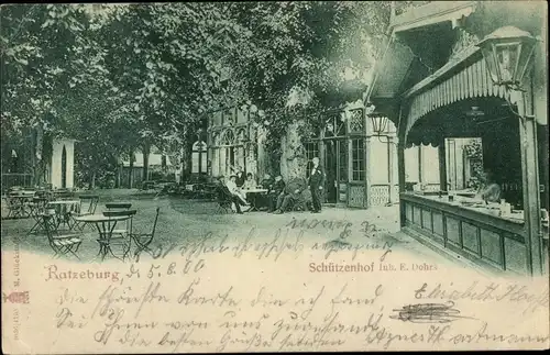 Ak Ratzeburg im Herzogtum Lauenburg, Schützenhof