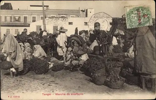 Ak Tanger Marokko, Marche de charbons