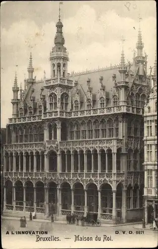 Ak Bruxelles Brüssel, Maison du Roi
