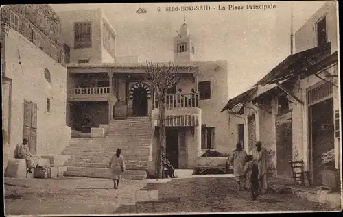 Ak Sidi Bou Saïd Tunesien, La Place Principale