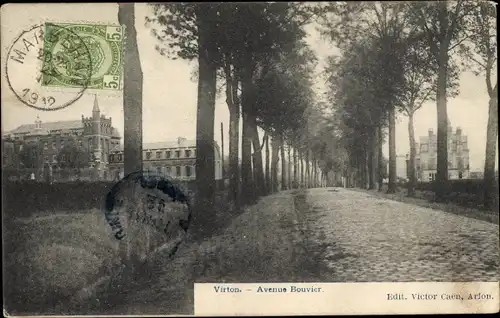 Ak Virton Wallonien Luxemburg, Avenue Bouvier