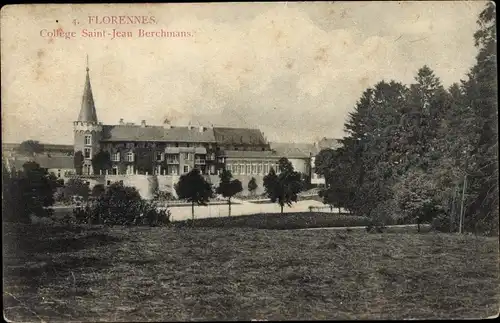 Ak Florennes Wallonien Namur, College Saint Jean Berchmans