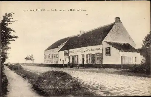Ak Waterloo Wallonisch Brabant, La Ferme de la Belle Alliance