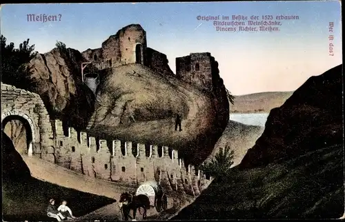 Ak Meißen in Sachsen, Meißen vor der Gründung