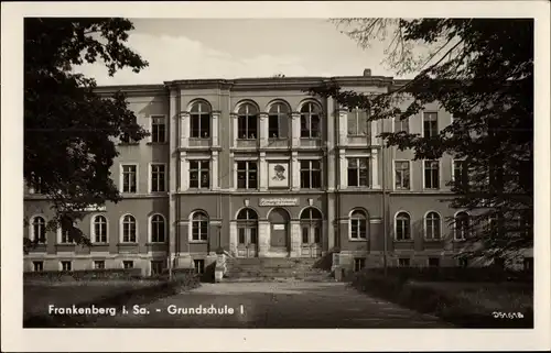 Ak Frankenberg Sachsen, Grundschule I