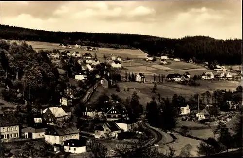 Ak Rittersgrün Breitenbrunn im Erzgebirge, Totalansicht