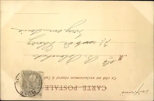 Ak Bougie Algerien, Vue prise de la Route du Cap Bouak