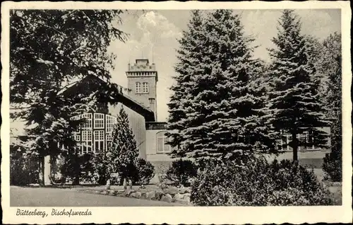 Ak Butterberg Bischofswerda in Sachsen, Berggasthaus