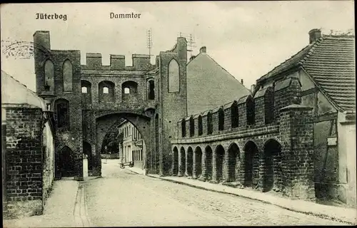Ak Jüterbog in Brandenburg, Dammtor