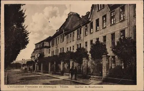Ak Trier an der Mosel, Trèves, Quartier de Bouchavesne