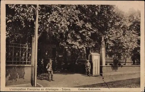 Ak Trier an der Mosel, Trèves, Caserne Sidibrahim