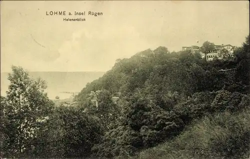 Ak Lohme auf Rügen, Helenenblick