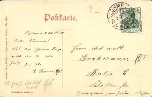 Ak Lohme auf Rügen, Helenenblick