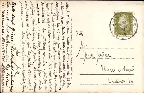 Ak Tegernsee in Oberbayern, Panorama