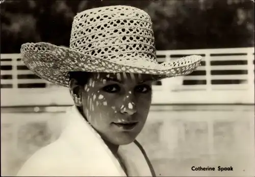 Ak Schauspielerin Catherine Spaak, Die Nacht ist nicht zum Stehlen da