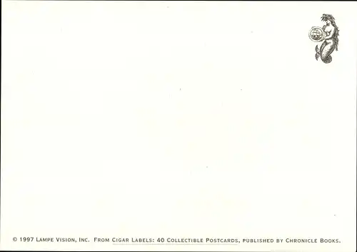 Ak Toto, Mädchen mit Schmetterlingsflügeln, Schmetterlinge, Cigar Labels, Reklame