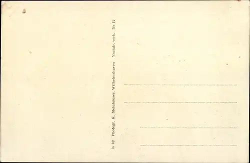 Ak Doppel-Schraubendampfer Stadt Rüstringen, Fahrt in See zum Roten-Sand-Leuchtturm