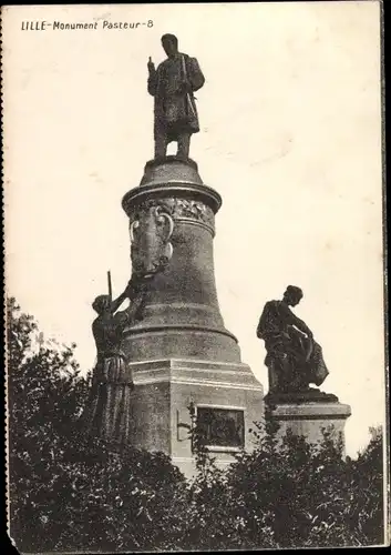 Ak Lille Nord, Monument Pasteur 8
