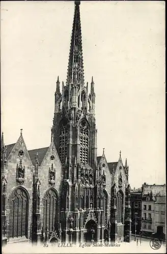 Ak Lille Nord, Église Saint Maurice