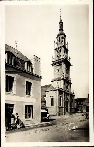 Ak Binic Cotes d'Armor, Kirche, Cap