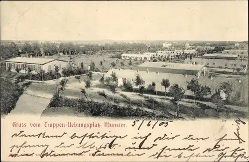 Ak Munster im Heidekreis, Truppenübungsplatz Munsterlager