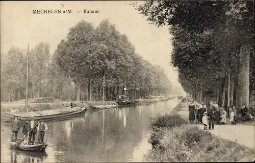 Ak Mechelen Maasmechelen Flandern Limburg, Kanaal