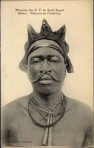 Ak Gabun, Pahouin de l'Interieur, Missions des PP du Saint Esprit