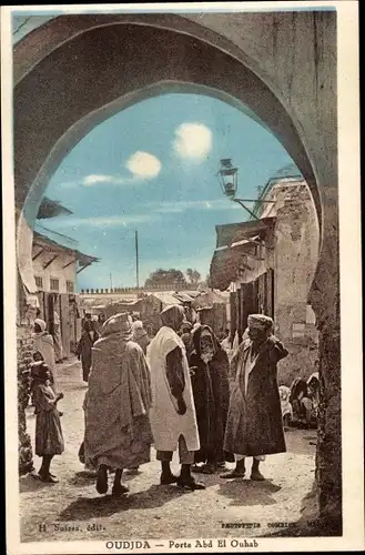 Ak Oudjda Oujda Marokko, Porte Abd El Ouhab, Tor, Einheimische