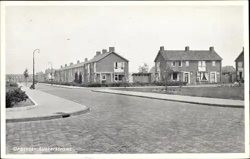 Ak Drachten Friesland Niederlande, Lysterstraat