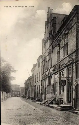 Ak Veere Zeeland Niederlande, Schotsche Huis