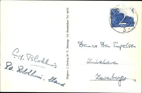 Ak Ermelo Gelderland, Sanatorium De Hooge Riet