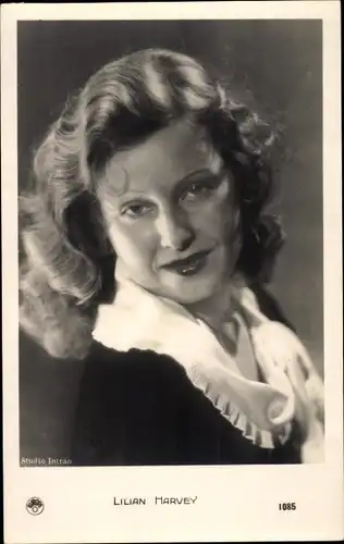 Ak Schauspielerin Lilian Harvey, Portrait