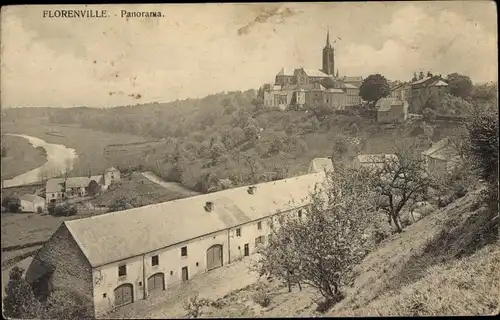 Ak Florenville Wallonien Luxemburg, Panorama