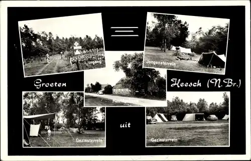Ak Heesch Nordbrabant Niederlande, Bondskampeerplaats De Witte Molen, Gezinsterrein, Jongensterrein