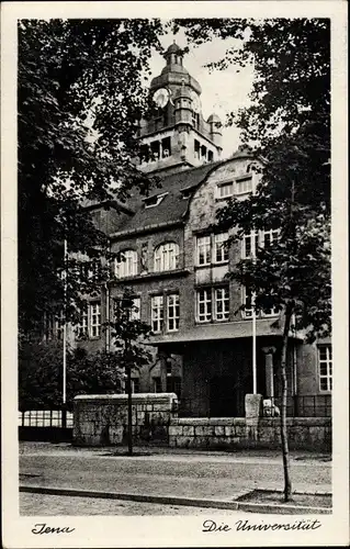Ak Jena in Thüringen, Die Universität