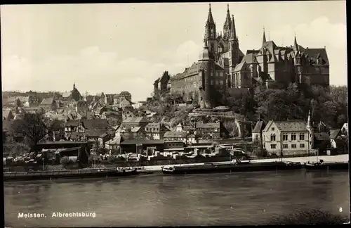 Ak Meißen an der Elbe Sachsen, Albrechtsburg