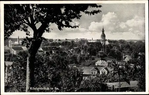 Ak Königsbrück in der Oberlausitz, Panorama