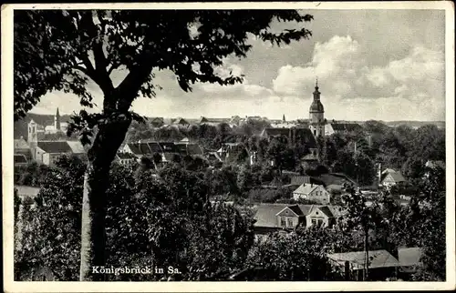 Ak Königsbrück in der Oberlausitz, Panorama