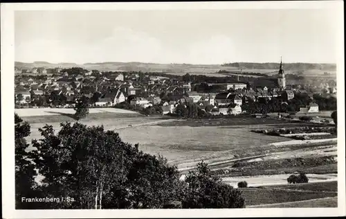 Ak Frankenberg an der Zschopau, Totalansicht