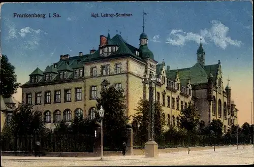Ak Frankenberg an der Zschopau, Kgl. Lehrer-Seminar