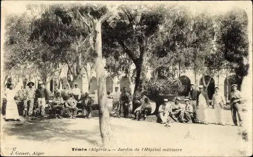 Ak Tenes Algerien, Jardin de l'Hopital militaire