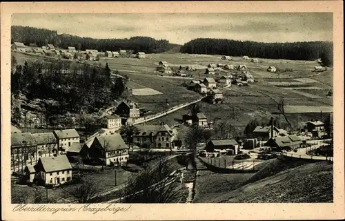 Ak Oberrittersgrün Rittersgrün Breitenbrunn im Erzgebirge, Panorama