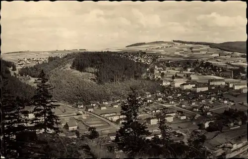 Ak Breitenbrunn im Erzgebirge, Panorama