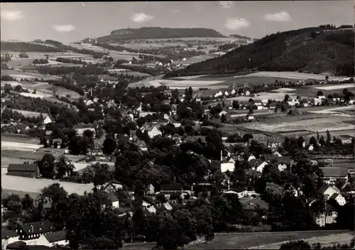 Ak Raschau im Erzgebirge, Panorama