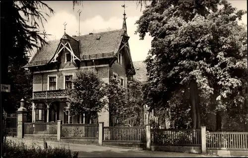 Ak Grünhain im Erzgebirge Sachsen, Erholungsheim